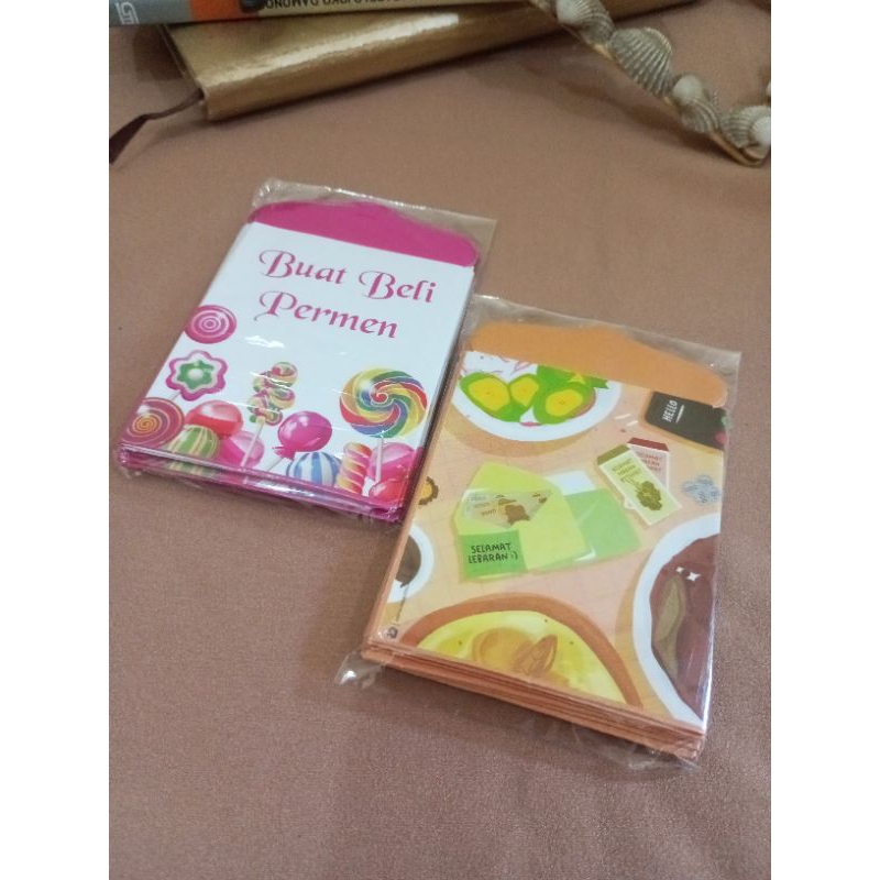 

Murah!! [20 pcs] Amplop Lebaran Medium Seri Jajanan Bisa Pilih Motif