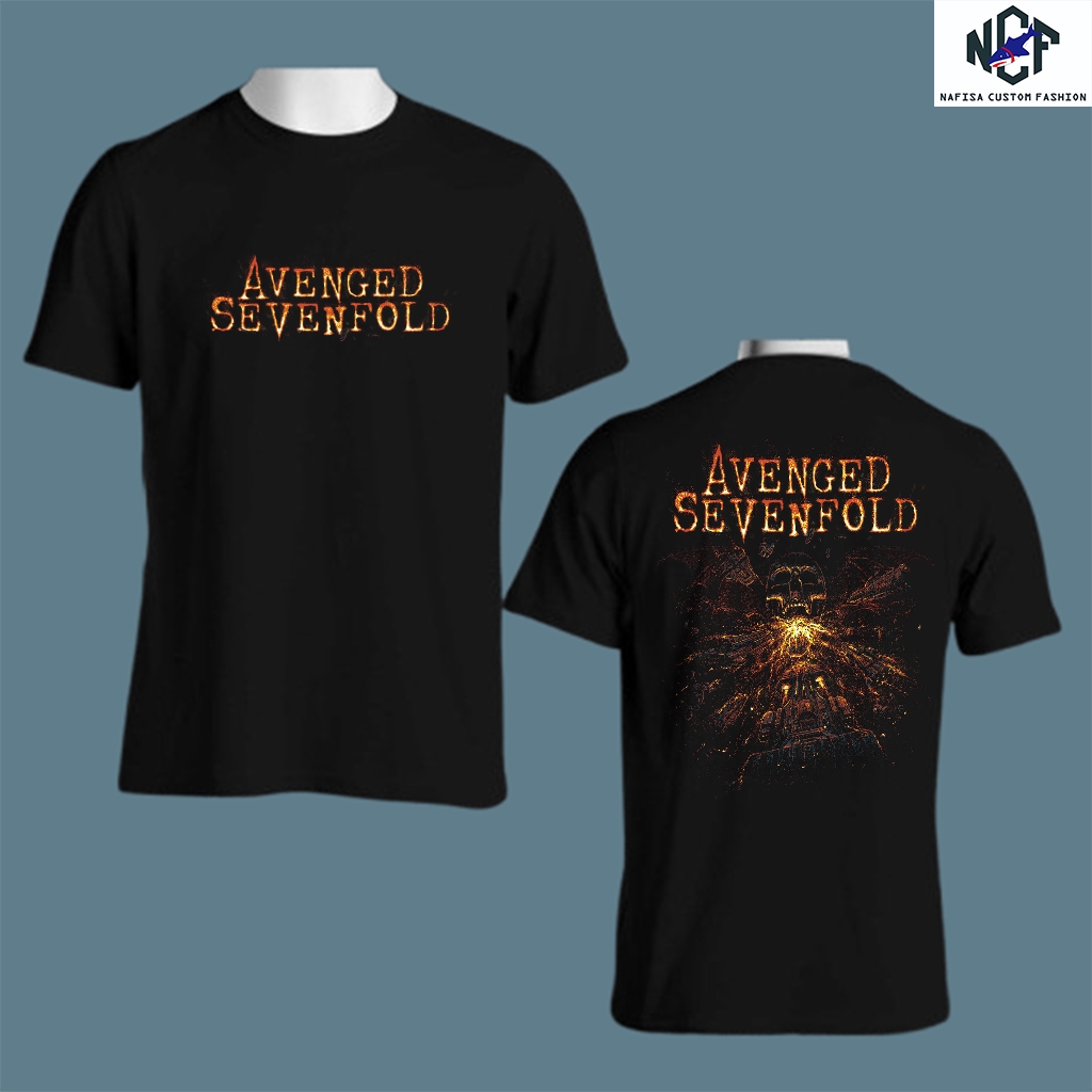 Kaos Jumbo gambar band metal unisex kaos big size