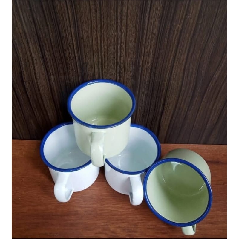 mug ENAMEL polos 7cm
