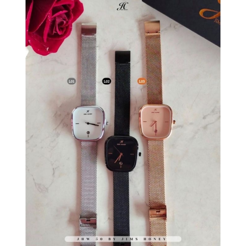JAM TANGAN CEWEK JHW 50 MERK JIMSHONEY JAM TANGAN CEWEK JAM TANGAN CEWEK KEREN JAM TANGAN KEKINIAN J