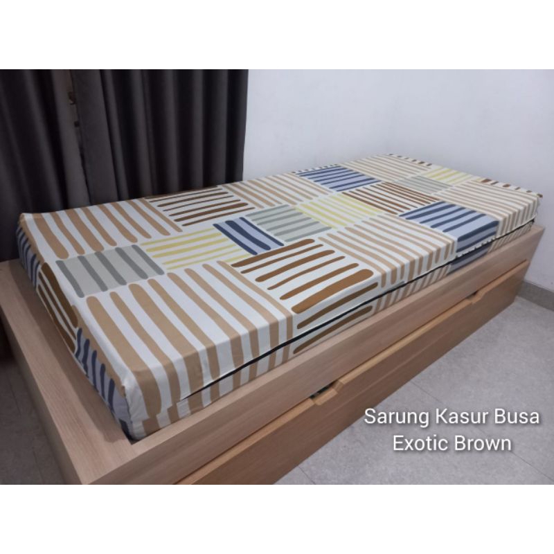 Sarung Kasur Resleting Size 140×200 | TANPA Sarban Sargul
