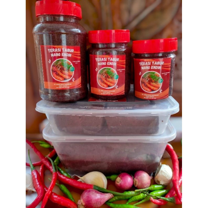 

Terasi khas Sunda Karawang Premium 50 gr 100 gr 200 gr