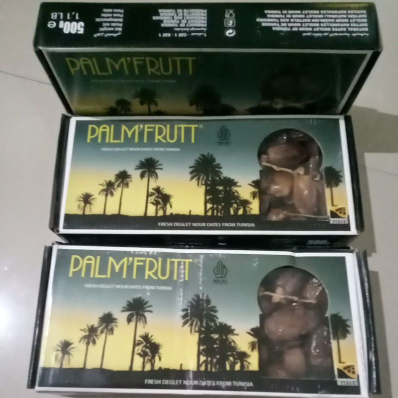 

kurma palm fruit 500gr Tunisia tangkai