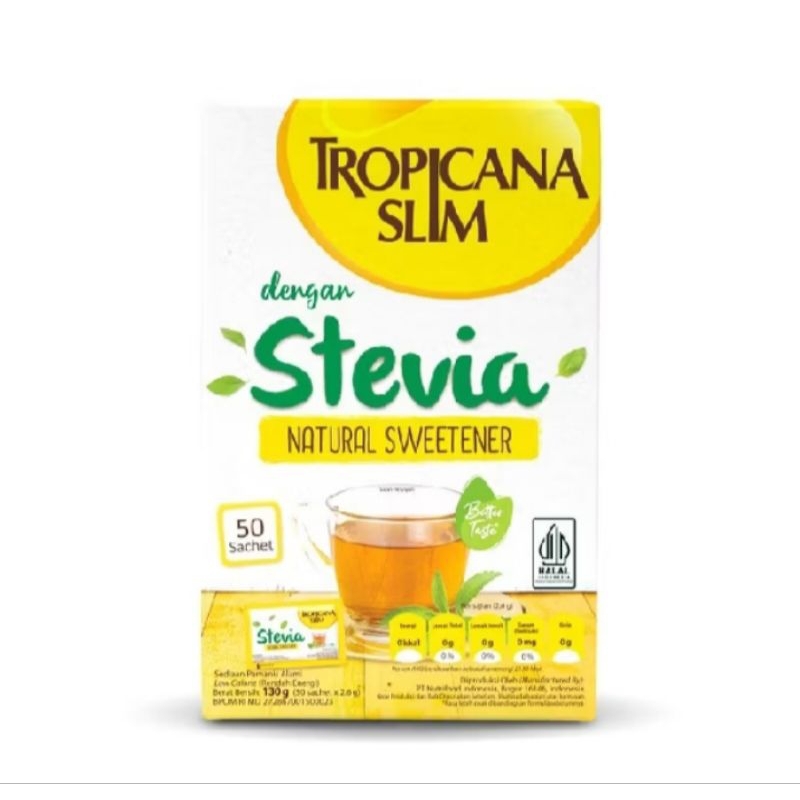 

Tropicana Slim Sweetener Stevia 50 'pcs