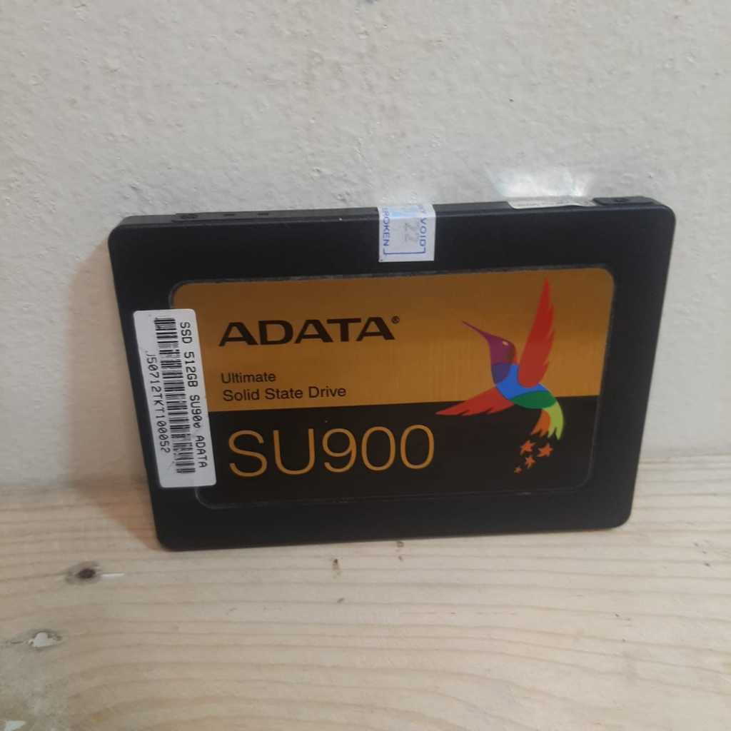 SSD ADATA SU900 512GB Sentinel 100% Sata III Sata 3 2.5 Harddisk Drive laptop notebook Bekas Prelove