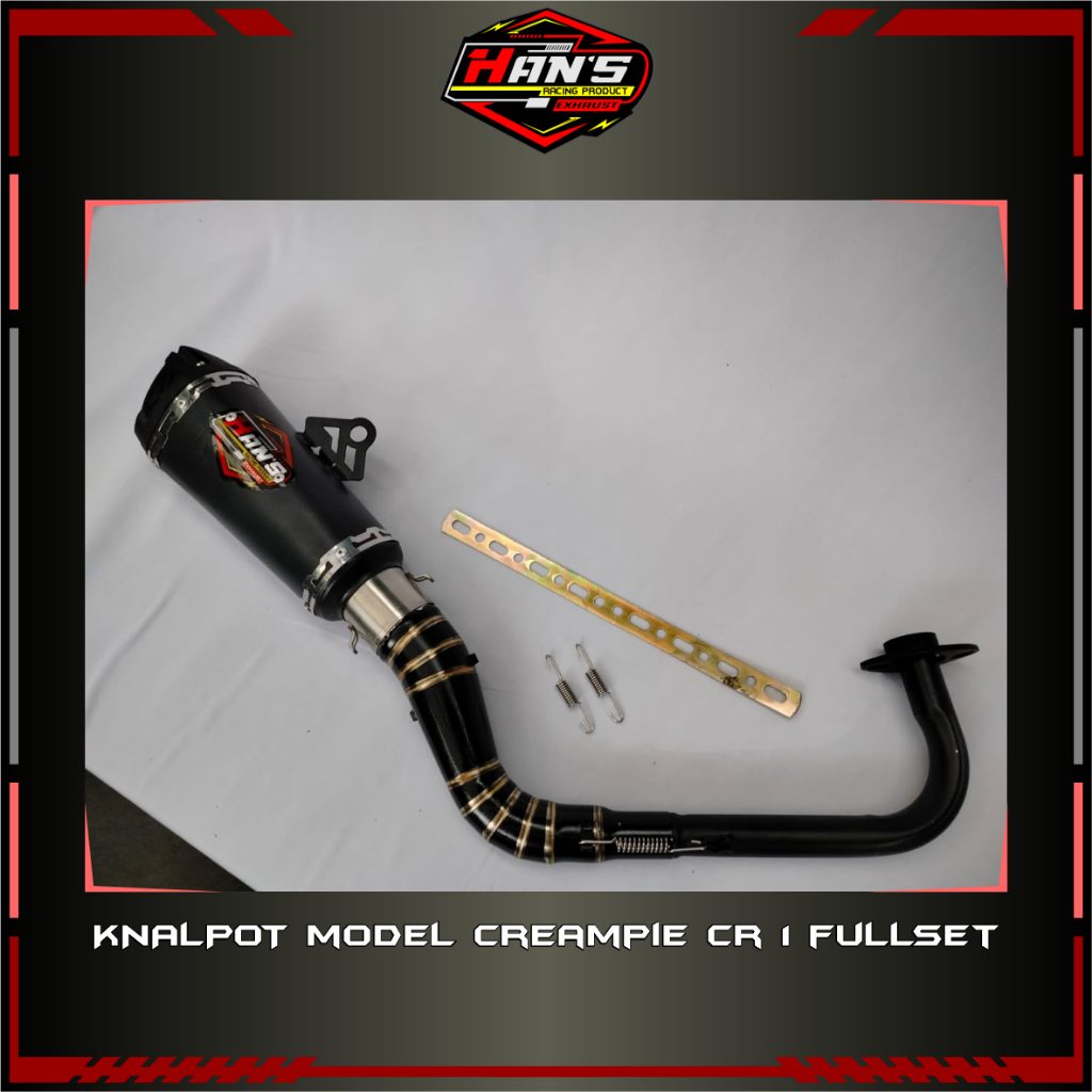 Knalpot Creampie Knalpot Mio sporty Mio M3 Beat fi Beat Street Beat Karbu Vario 110 Vario 125 Vario 