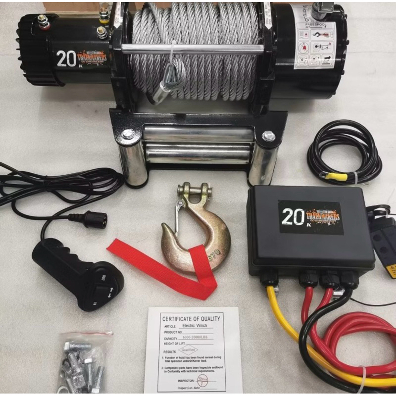 Trackmakers 20000lbs winch trackmakers 20000lbs track makers track maker 20000 lbs