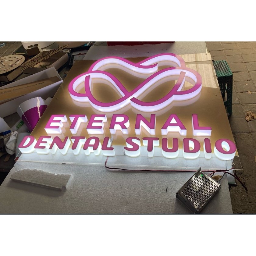 Huruf Timbul Akrilik LED | Papan Usaha LED Custem Backlight