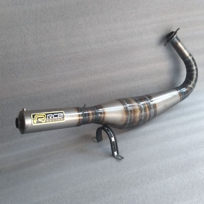 knalpot racing rx king KOLONG KUPANG plat Rcb