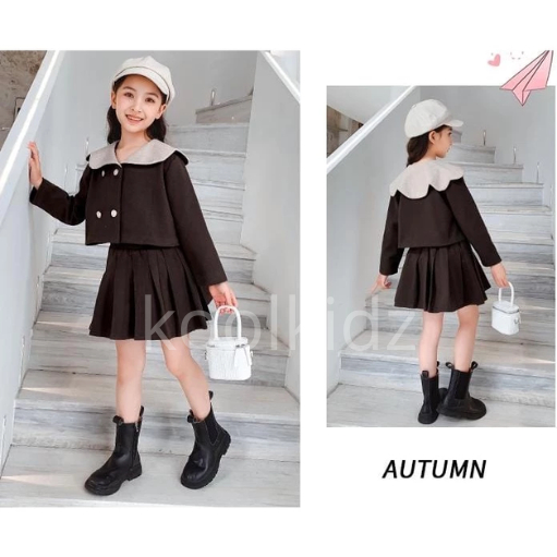 R222 - Set Rok Anak Tanggung Premium / Setelan Jaket ANak Tanggung Usia 3-8 Tahun / Setelan Baju Ana