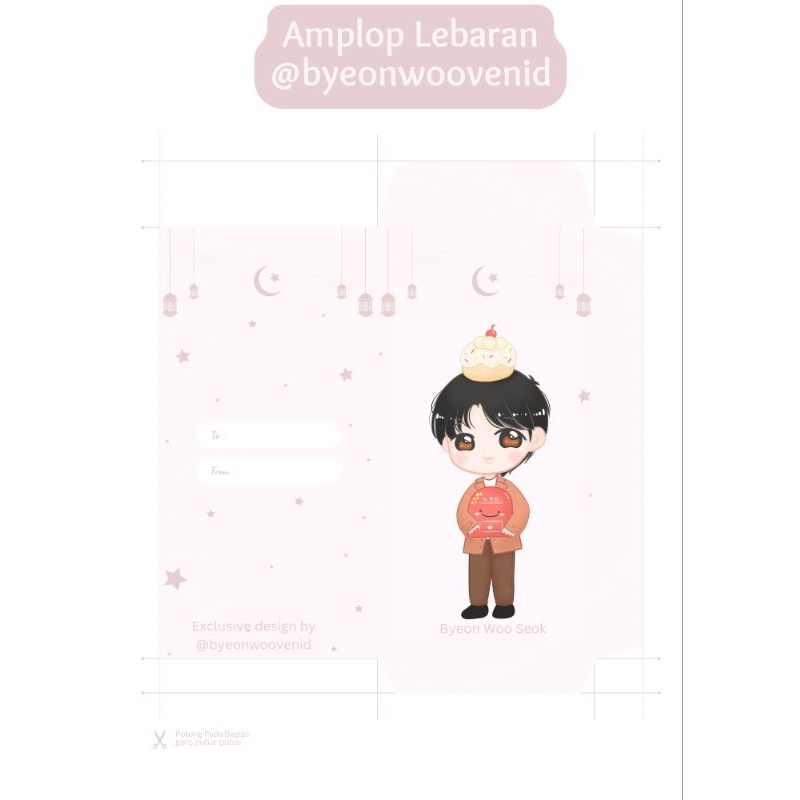 

Amplop Lebaran Byeon Woo Seok