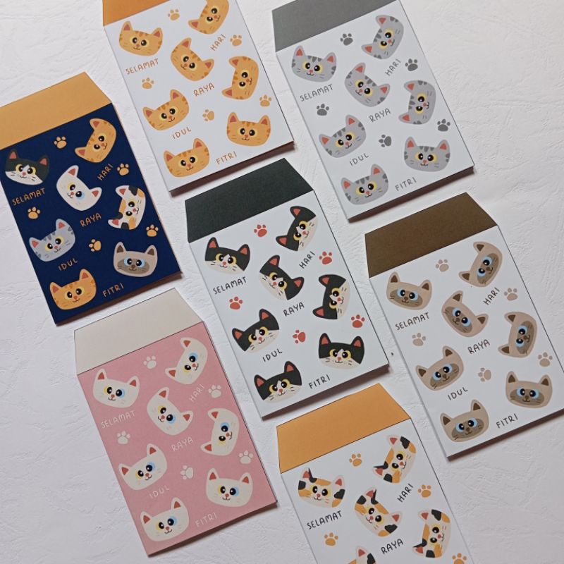 

Amplop Lipat THR Lebaran - KUCING Series