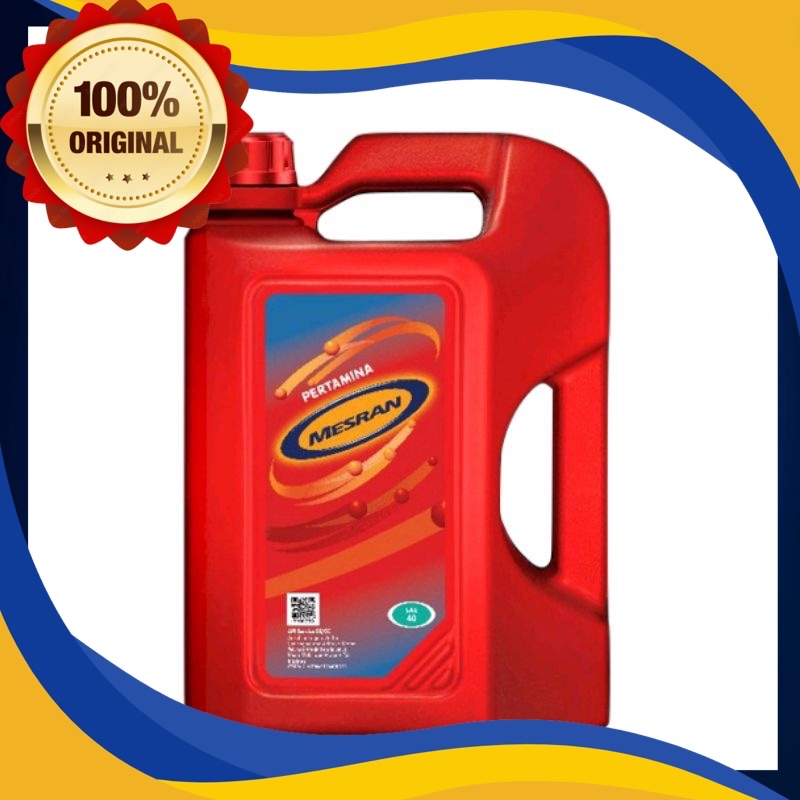 OLI MESIN MESRAN BENSIN SAE40 4L PERTAMINA