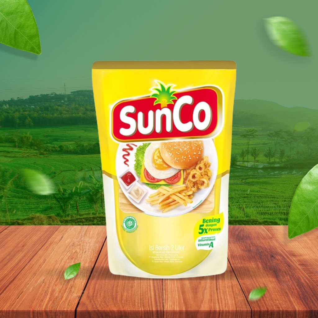

PROMO MINYAK GORENG SUNCO 2 LITER KEMASAN REFILL