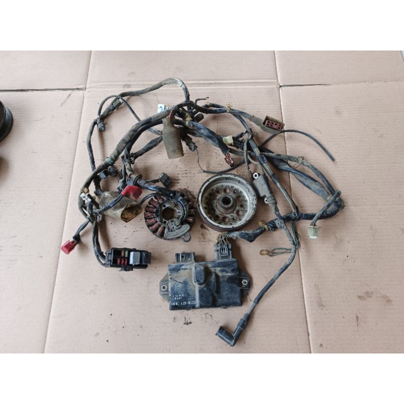 ACG pengapian eccu ecu spul magnet fullset beat fi esp/beat pop kode K25 original copotan motor