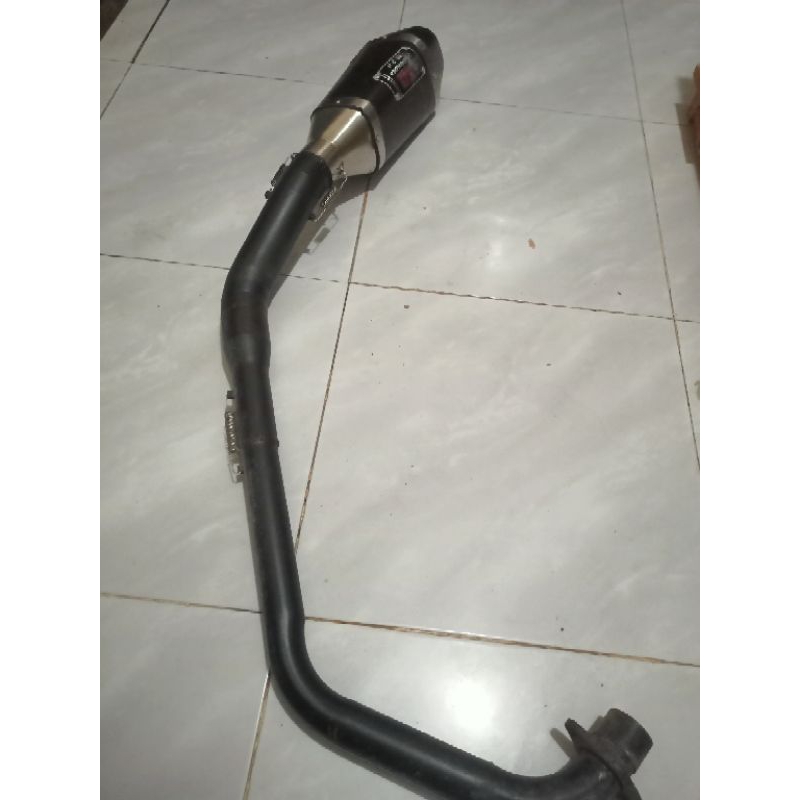 knalpot proliner bekas pemakaian cbr150r facelif