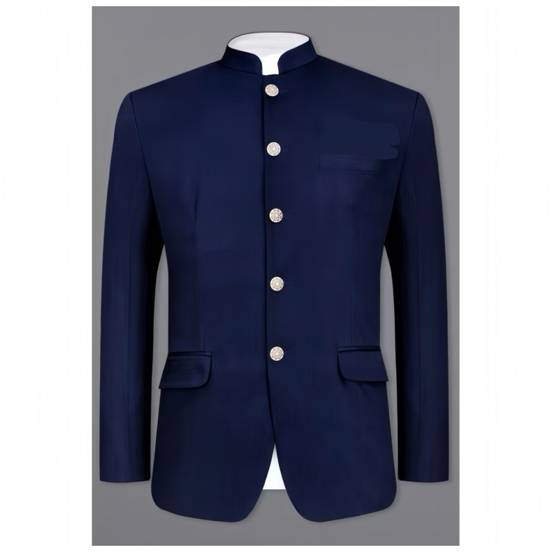 JAS SEMI KOKO PRIA WARNA NAVY - JASKO MANDARIN PRIA DEWASA - JAS MANDARIN - JASKO