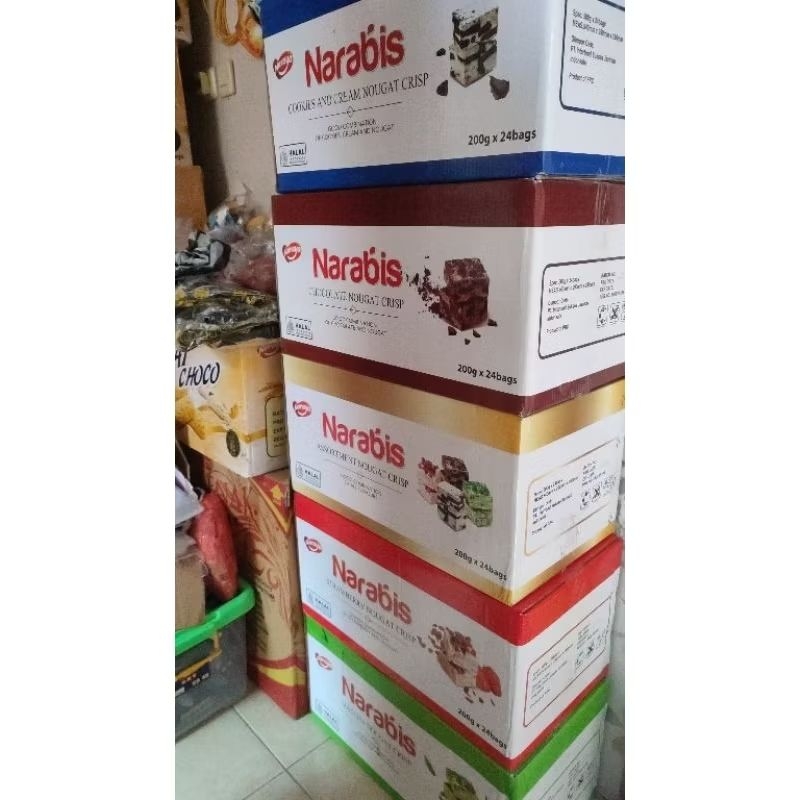 

NARABIS 1 KARTON ISI 24 PCS (ASSORTMENT)