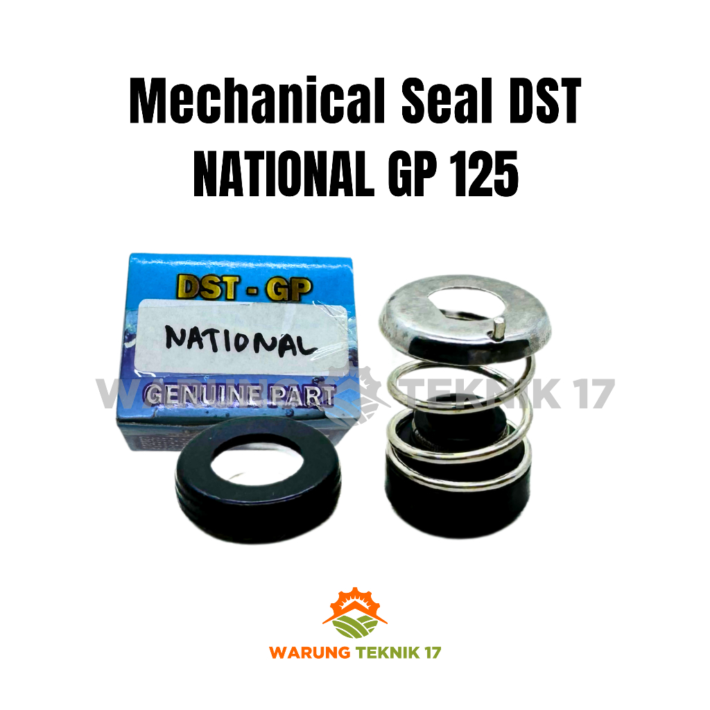 Mechanical Seal DST NATIONAL GP125 Sil Pompa Air Alkon Irigasi Sawah Oil Irigasi Sawah GP 125