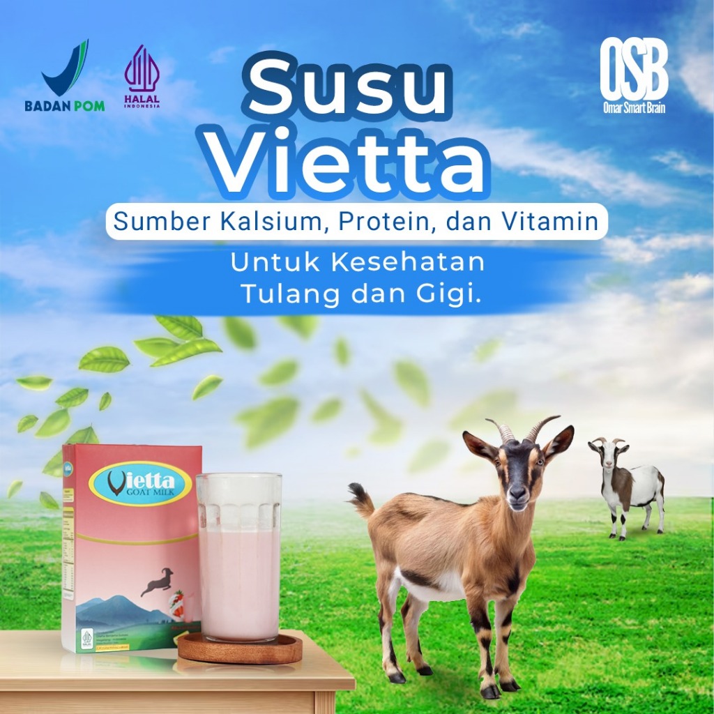 

vietta goat milk, minuman susu kambing yang mensehatkan