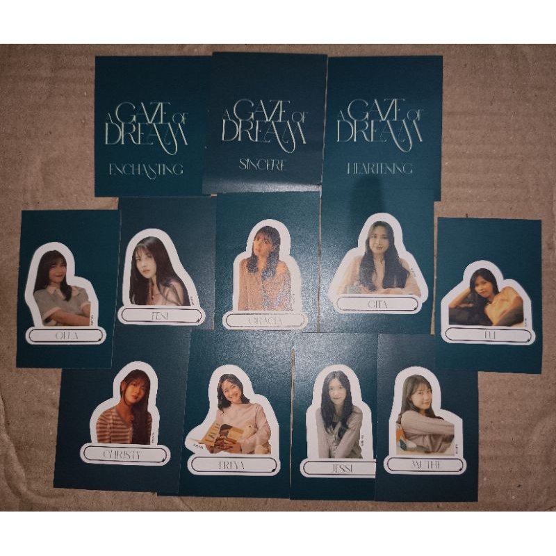 

Sticker Kalender JKT48 2025 A Gaze Of Dream Gen 3 6 7