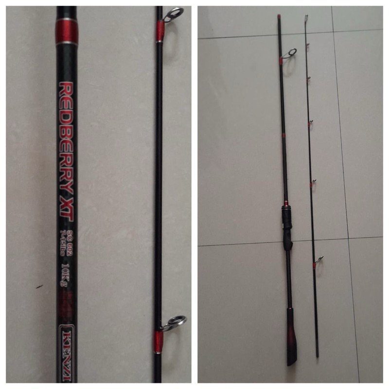 Aneka Joran Kenzi Carbon Spinning Panjang 180cm