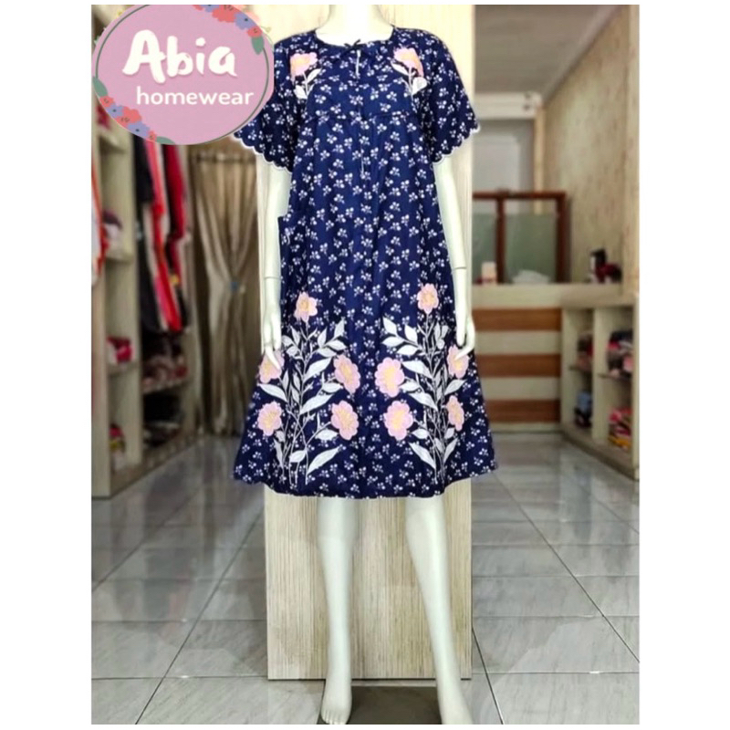 Daster Bordir Malang Katun Jepang - Busui Friendly