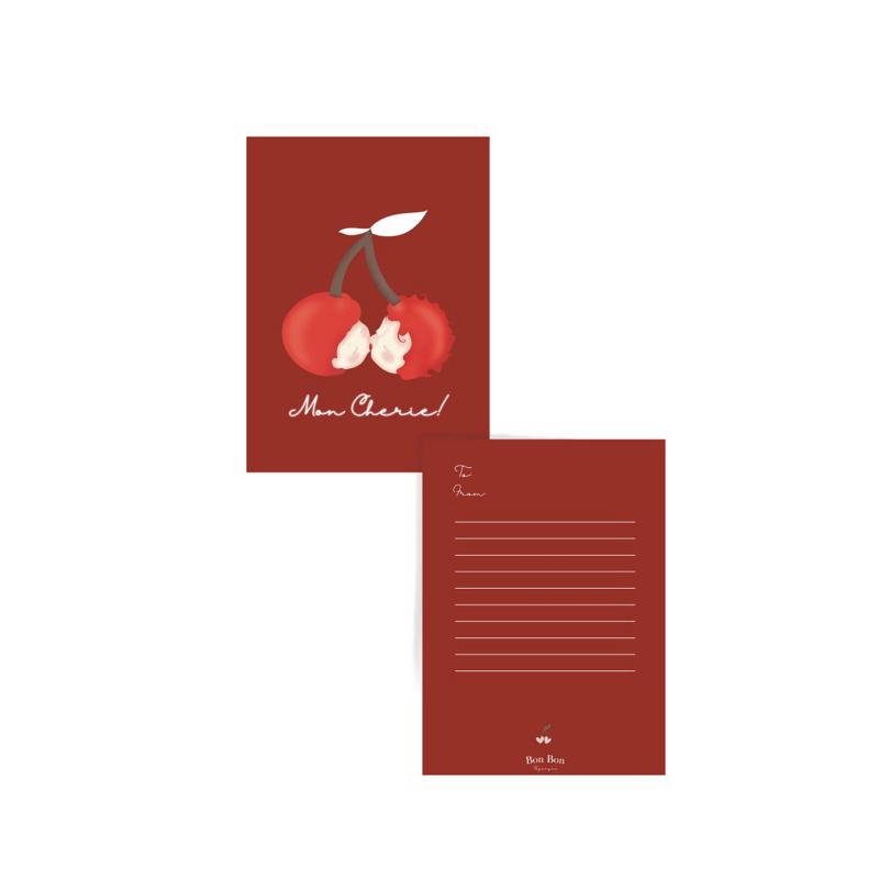 

Mon Chérie – Kartu pos Valentine A6