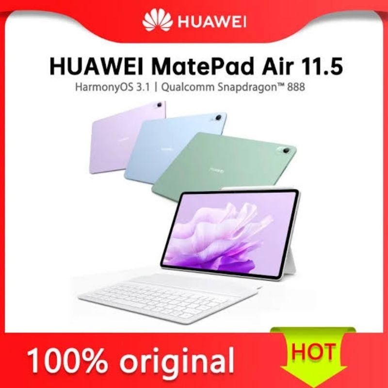 Huawei MatePad Air (8 +128) + Pencil ,Keyboard & chasing