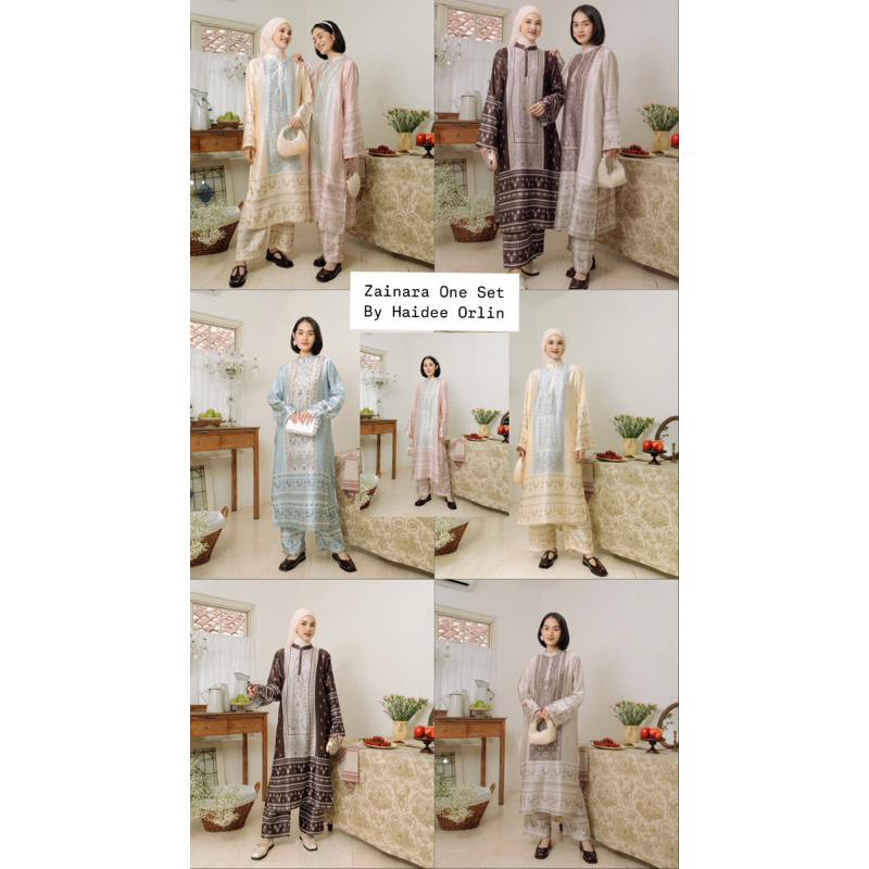 Zainara One Set by Haidee Orlin (raya series)