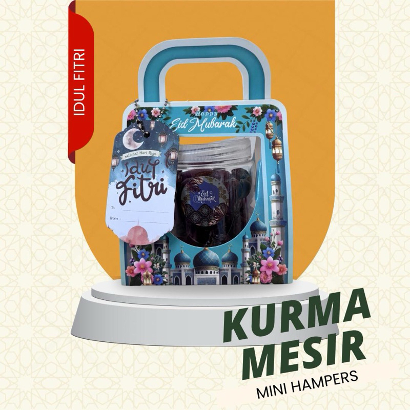 

KURMA Mini Hampers Lebaran Idul Fitri / Hampers Kurma / Hampers Perlefort
