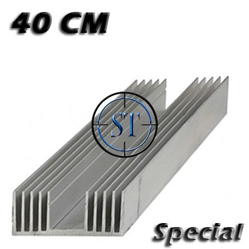 Heatsink Special 5 Sirip 40 CM Heat Sink Pendingin ( for Peltier / Audio /Mesin Power Ampli Amplifie