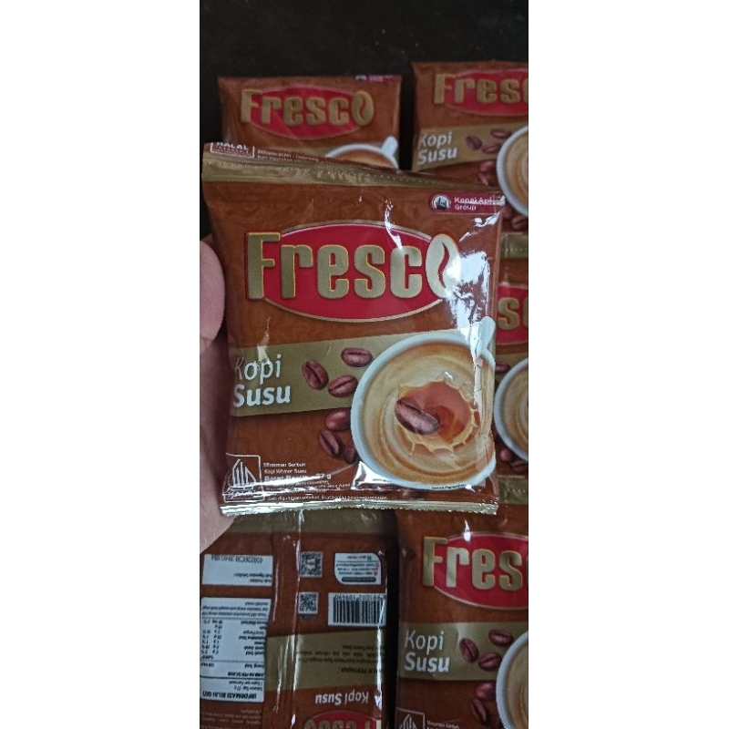 

Fresco Kopi Susu | 27gr (1 renceng 12 sachet)