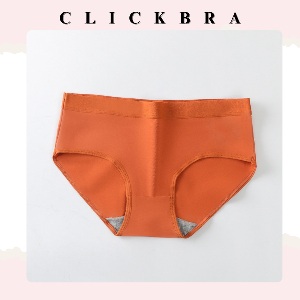 CLICKBRA | CD501 Celana Dalam Wanita Cewek Polos Celana Dalam Sexy Gaya Korea Bahan Katun