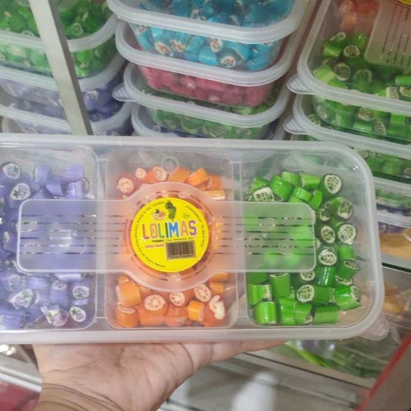 

kue permen warna mini lolimas