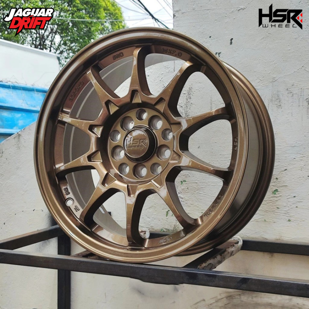 Promo Harga Velg Hsr Ring 16 Inch Pelek Hsr Boroko Srd Model Ce28 Warna Glossy Bronze Pnp Xl7, Brv, 