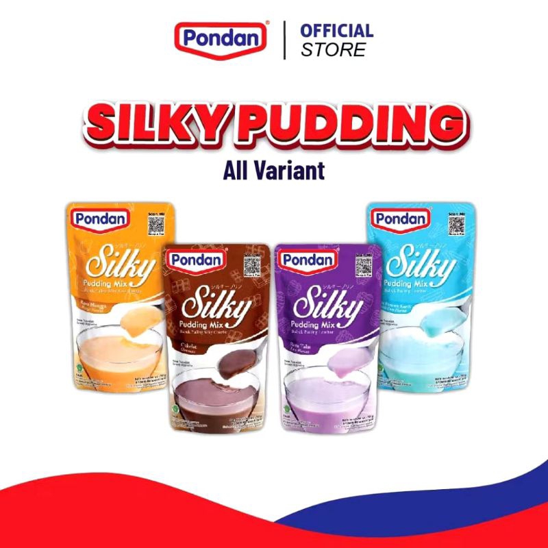 

Pudding Pondan silky 100gr - All Varian