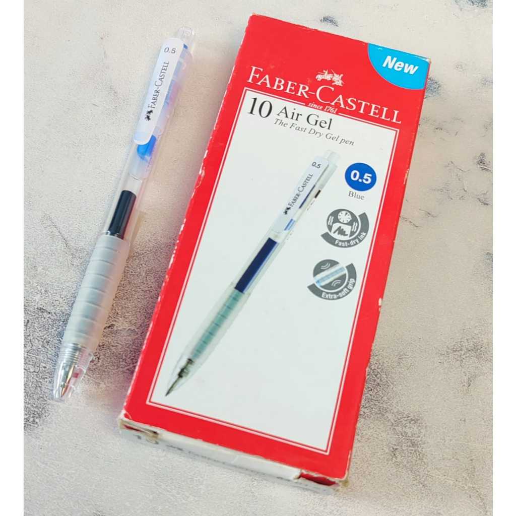 

Faber Castell 640151 Air Gel Pen Biru 0.5mm ( Satuan )