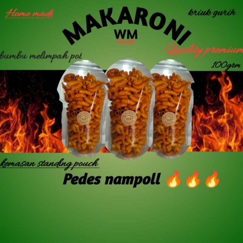 

MAKARONI KRIUK PEDAS GURIH 100 gr