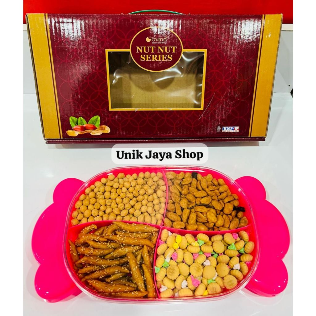 

Kue Lebaran Ovina Paket Kacang - Hampers Lebaran