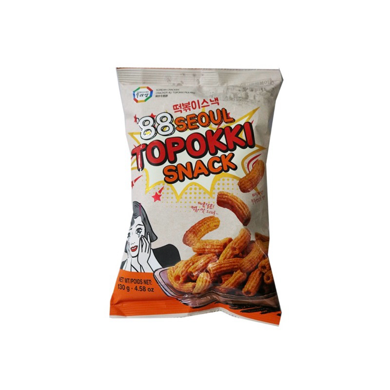 

Surasang 88 Seoul Topokki Snack Sweet&Spicy 130Gr