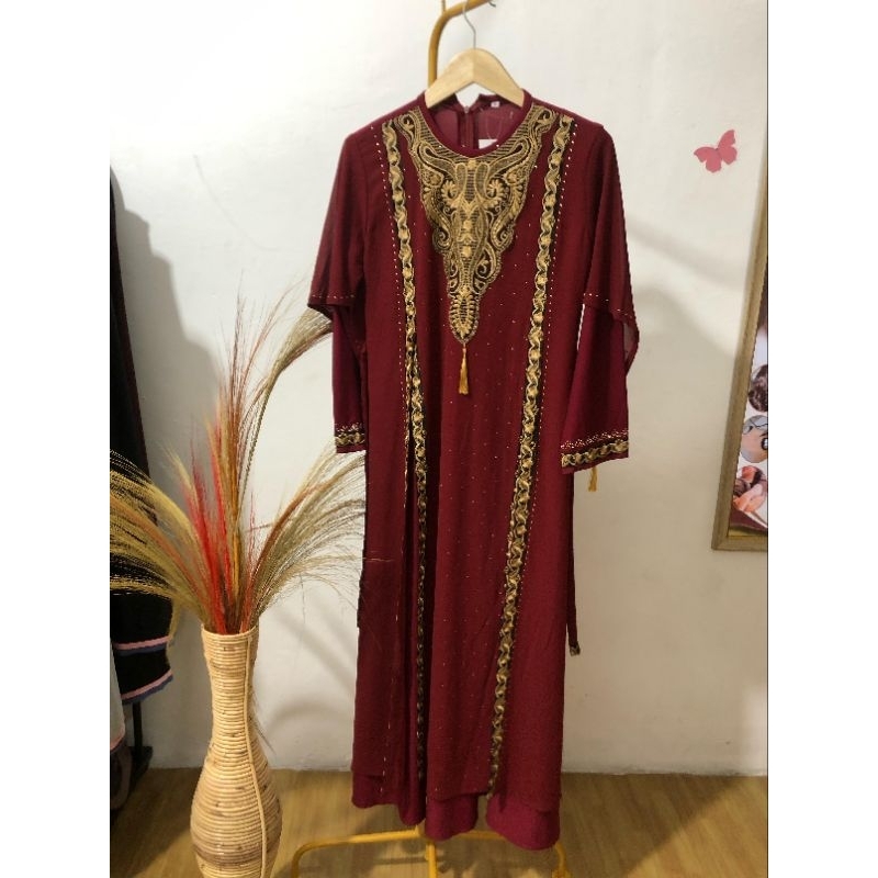ABAYA GAMIS WANITA TURKEY MODEL RENDA