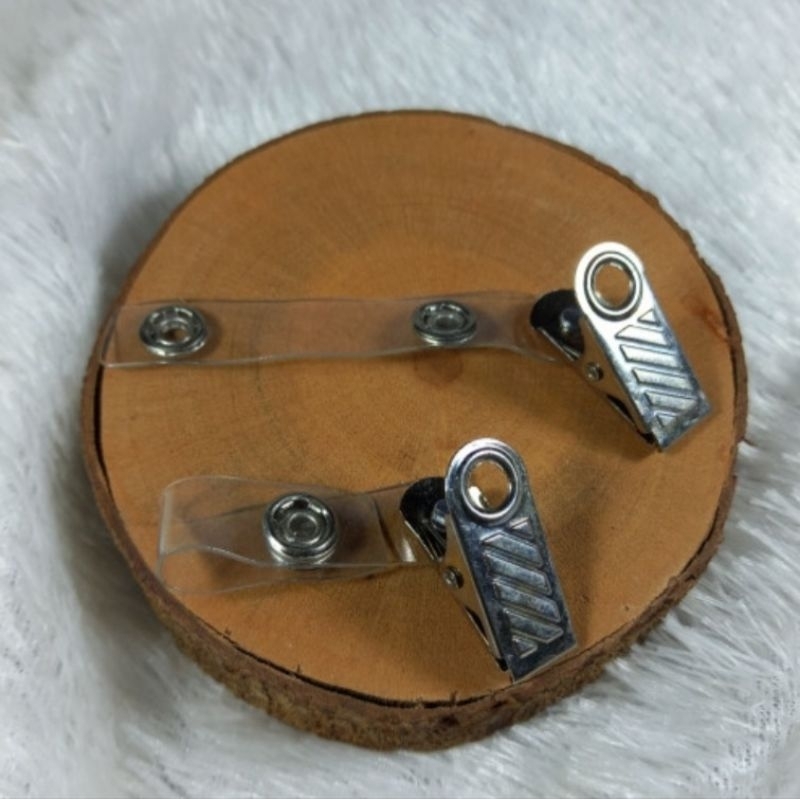 

Id Clip Holder Plastik Logam untuk kartu id card