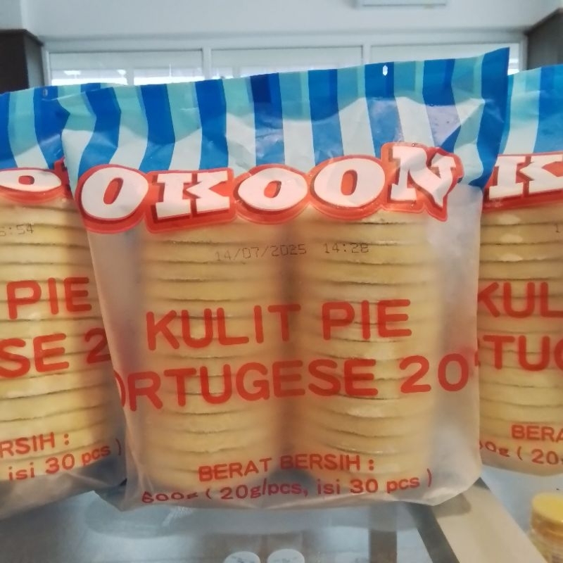 

Okoon Kulit Pie Portugese 207 Isi 30pcs