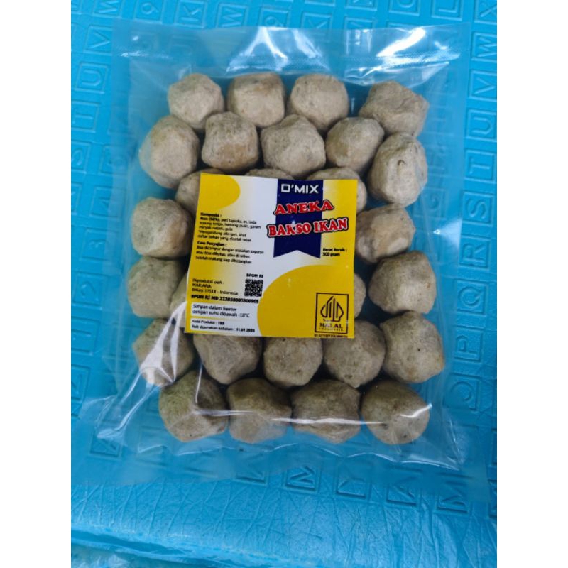 

olahan bakso ikan tenggiri isi 20 butir