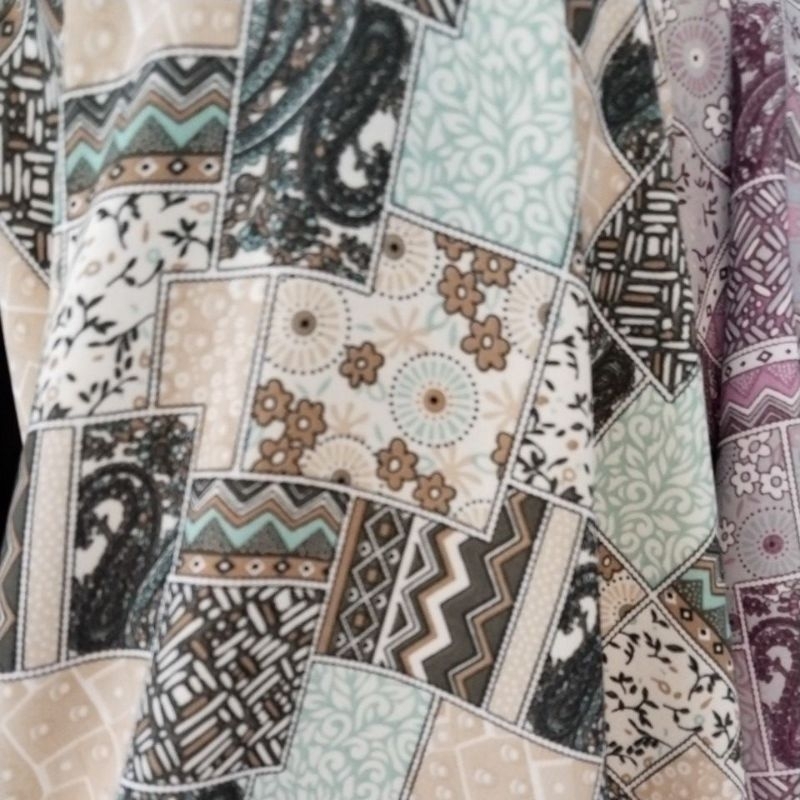 Bahan Wolfis // Kain Crepe // bahan prada