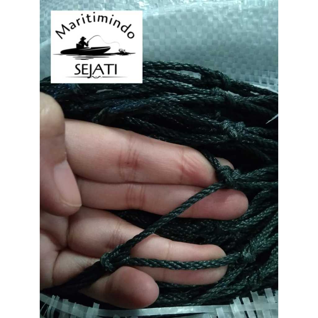 JARING PE, JARING PENGAMAN, JARING FUTSAL, JARING AYAM, BENANG 380/60 (D60)  LUBANG 3 INCH, 3 1/2 IN