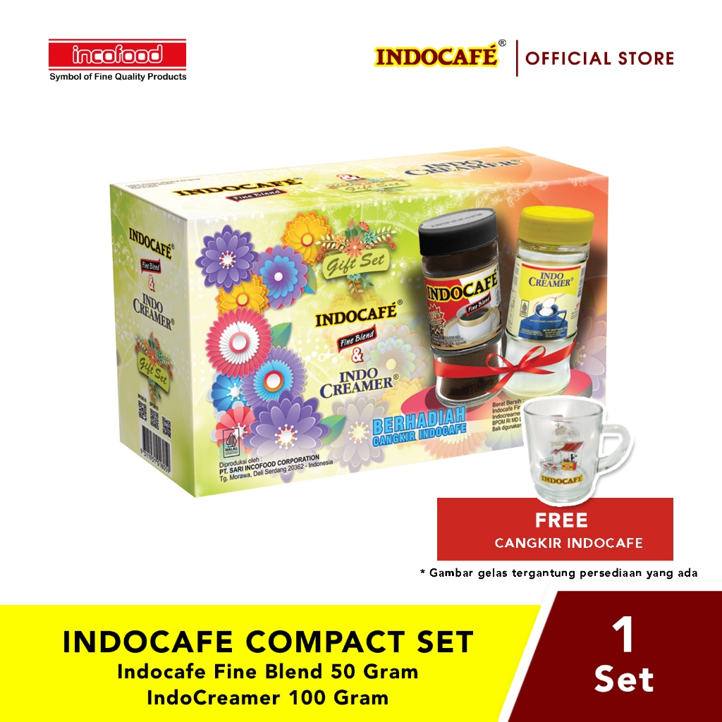 

Indocafe GIft Set (150g) Berhadiah Cangkir