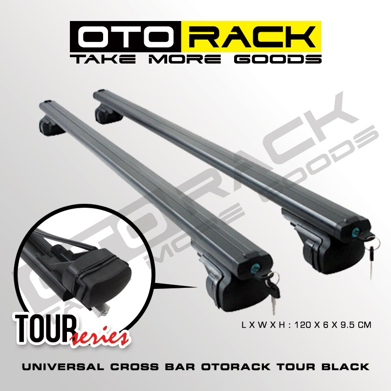 Crossbar Otorack Tour by Otorack Jepit Roof Rail Old