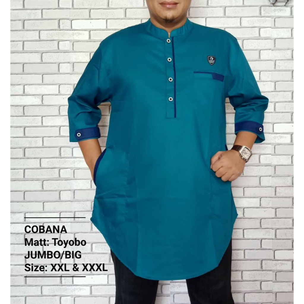 Baju Koko Casual Jumbo XXL XXXL / Kurta Pakistan Casual Jumbo XXL XXXL